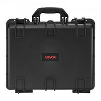 Pistoletų dėklas, tvirta vandeniui atspari laikymo dėžė, 475x415x215 mm, juoda, XPE putplasčio vidus