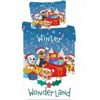 Vaikiškas patalynės komplektas Paw Patrol Christmas 140x200, 2 dalių