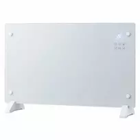 „Extralink“ išmanusis stiklinis šildytuvas, 2000 W galingumo | Balta spalva