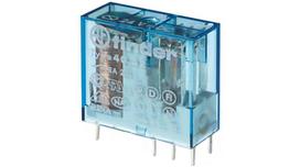 Minaitiūrinė PCB relė, 24V DC, Jautri, 2CO, 8A, contacts AgNim, MOQ 100 pcs