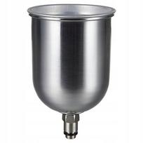Metalinis bakelis dažymo pistoletui 600ml išorinis 3/8" Auarita