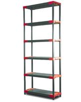 Modulinė plastikinė lentyna 222x110x46cm, vandeniui atspari,