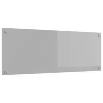 Virtuvės atbraila Šviesiai pilka 110 x 40 cm grūdintas stiklas