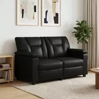 Sofa Juoda 151 x 85 x 93 cm Dirbtinė oda