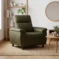 Sofa Armijos Žalia 95 x 90 x 95 cm Dirbtinė suedė oda