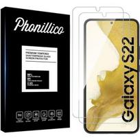Grūdintas Stiklas Samsung S22 5G [2 vnt.] Ekrano Apsauginė Plėvelė Phonillico®
