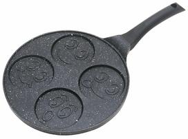 Blynų keptuvė King Hoff KH-1672, Ø 26.5 cm, aliuminis, juoda sp.