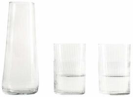 Stiklinių ir grafino rinkinys Homla Labio, stiklas, 5 vnt.
