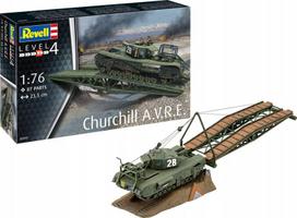 Model tanko Churchill A.v.r.e. 1:76