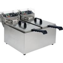 Yato gruzdintuvė YG-04621, 2x2000W, 2x5l, 230V, 60-200°C, nerūdijantis plienas, 2 kamerų, šaltoji zona, be laikmačio