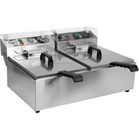 Yato gruzdintuvė YG-04622, 2x6l, 2x3000W, 220-240V, 50-60Hz, 60-200°C, nerūdijantis plienas, šaltoji zona