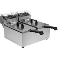 Yato gruzdintuvė YG-04620, 2x2000W, 2x3,5l, 220-240V, 50-60Hz, 60-200°C, nerūdijantis plienas, šaltoji zona