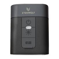 Etenwolf AIR 3 2600 mAh elektrinė pompa su LED žibintu, juoda