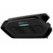 Sena motociklų tarpkomunikatorius SPIDER-RT1-01D, 2 vnt., 8000 m, 12 h, LiPo, Bluetooth 5.2, 24 naudotojai, juoda, pilka