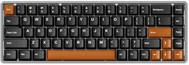 Akko MOD68 HE Misty Black & Brown 65% belaidė klaviatūra | Astrolink Magnetic Switch