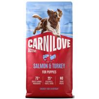 Carnilove sausas šunų maistas DLPCAVKAS0016, 12kg, 36% baltymų, 19% riebalų, lašiša, kalakutiena, be grūdų, be glitimo, be sojų