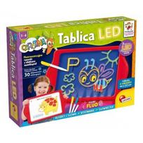 Lisciani stalas Carotina LED 304-PL77441, 46 x 22 cm, raudonas, plastikas, 3-6 metai, loginis mąstymas, motorika