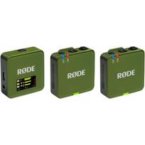 Rode Microphones belaidis mikrofonas Wireless GO Gen 3 WIGOGEN3MOS, 2.4GHz, 260m, 32-bit float, USB, tamsiai žalias