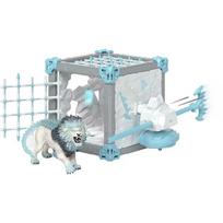 Schleich Eldrador Creatures BattleCave ledo liūtas 42766, žaislų figūrėlių rinkinys, 7 metai, plastikas, daugiaspalvis