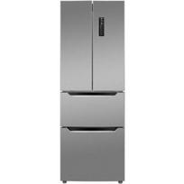 Bomann KG 7361 IX 773619, French Door šaldytuvas, 320l, 250kWh per metus, E klasė, 39dB, 4 žvaigždučių šaldiklis, Total NoFrost