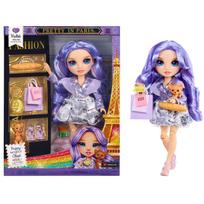 MGA Entertainment Mados lėlė 248798-EUC, 279mm, 4-12 metai, plastikas, Violet Willow, Rainbow High Pretty in Paris