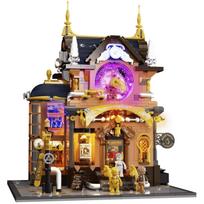 Lumibricks Steampunk Atminties Magijos Parduotuvė L11013, konstrukcinis žaislas, 2056 dalys, 11 LED apšvietimo elementai
