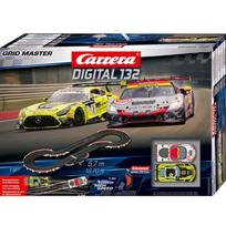 Carrera Skaitmeninė lenktynių trasa DIGITAL 132 Grid Master 20030050, 1:32, 5,7m, 2 automobiliai, belaidis pultas, apšvietimas