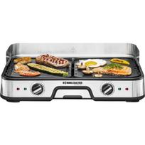 Rommelsbacher Elektrinis stalo grilis TISCHGRILL BBQ 2025, 2000W, 230°C, 52cm, juodas, nerūdijantis plienas, keraminė danga