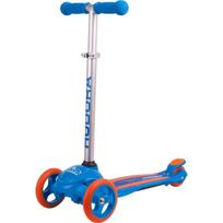 Hudora Flitzkids 2.0 11063 paspirtukas, 3 ratai, 120mm, 80mm, 50kg, 51-66cm, mėlynas, PU ratai, ABEC 5 guoliai, sulankstomas