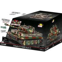Cobi Klocki Konstruktorius PZKPFW VI Tiger Ausf.E COBI-2807, 8000 vnt., 1:12, 88 mm pabūklas, besisukantis bokštas