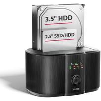 Axagon dokinimo stotis ADSA-SC, USB-C 5Gbps, 2x SATA 6G, 2.5/3.5" SSD/HDD, klonavimas, aliuminis