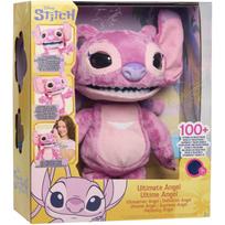 Just Play Disney Stitch Ultimate Angel 31236, 430mm, 100 garsų ir judesių, interaktyvus, tantalogų kalba, minkštas