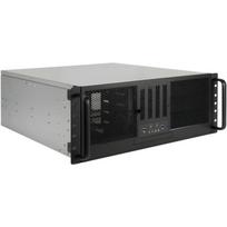 Inter-Tech 4U-47045 88887418, serverio korpusas, 4U, juodas, E-ATX, 2x USB-A 3.2 Gen 1, 2x 80mm, 1x 120mm, 5.25", 3.5", 2.5"