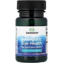 Swanson Vitamins, Sinergetinė akių sveikata, 60 veganiškų minkštųjų kapsulių