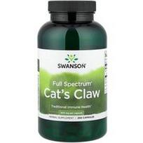 Swanson Vitamins, „Full Spectrum®“ katės letena, 500 mg, 250 kapsulių