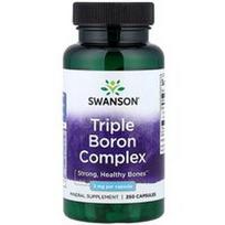 Swanson Vitamins, Trigubas boro kompleksas, 3 mg, 250 kapsulių