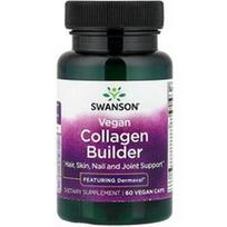 Swanson Vitamins, Veganiškas kolageno stipriklis, 60 veganiškų kapsulių
