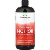 Swanson Vitamins, 100 % gryno MCT aliejaus, 946 ml (32 skysčio uncijos)