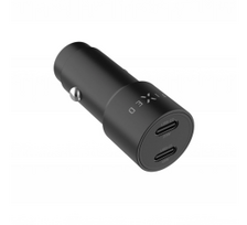 Fixed Dual USB-C Car Charger, 65W, PD 3.0