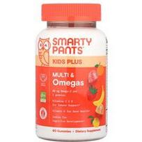 SmartyPants, „Kids Plus“, multivitaminų ir omega-3 guminukai, „Žaislų istorija 5“, citrinų, apelsinų bei braškių ir bananų skonio, 60 guminukų