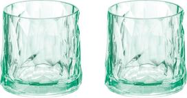 Koziol Plastikinės stiklinės Club No. 2 Tritan 250 ml, nefrito spalvos, 2 vnt.
