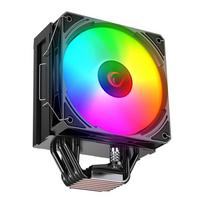 Rampage Octagon C70 CPU Cooler LGA1700/AM5 LCD Infinity Fan 120mm ARGB Black | OCTAGONC70-BLACK | 8680096140938