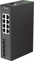 D-Link DIS-210G-12 Smart Managed Industrial Switch - 8 Gigabit Ports + 4 SFP Slots