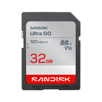 SanDisk Ultra GO SDHC Atminties kortelė 32GB UHS-I