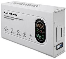 Qoltec Voltage Stabilizer AVR 3000VA 1800W Troidal | 50450 | 5901878504506