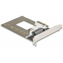 Delock PCI Express 4.0 x4 Karta do 1 x NVME M.2 Key M 110 mm lub U.2 Slot (90854) | 90854 | 4043619908547