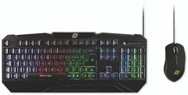 MediaRange klawiatura Dołączona myszka Gaming USB QWERTZ Niemiecki Black (MRGS102) | MRGS102 | 4260664871941