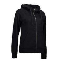 Sweatshirt idIdentity Core with hood and zip, women, black 2XL, OTHER