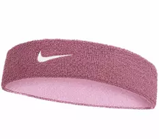 Galvos apvija Nike Swoosh Reversible Headband - pink smoke/pink rise/white - Rožinė