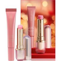 Estée Lauder Holiday Rosy Reception Futurist Blush & Balm Set šokolado dovanų rinkinys lūpoms
